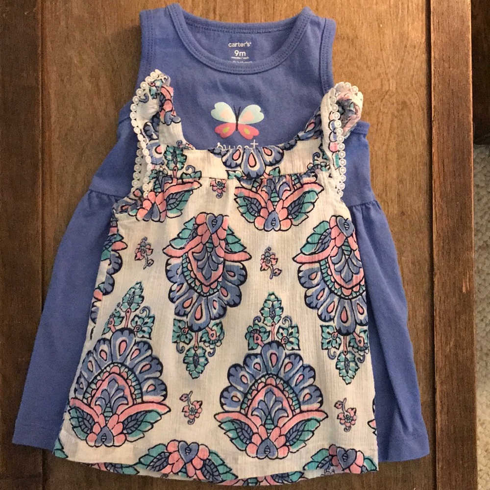 9 month dress & tank top